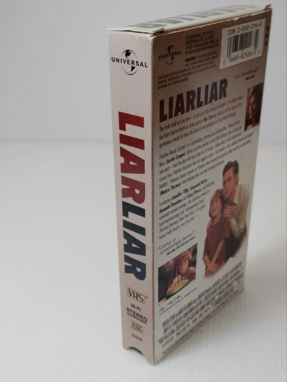 12 For $8 Liar Liar VHS Tape with Original Sleeve - Jim Carrey